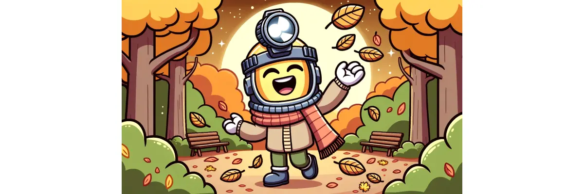 Stirnlampen im Herbst: Lichtblicke in der Dämmerung! - Stirnlampen im Herbst: Lichtblicke in der Dämmerung!