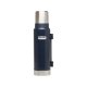 Stanley Classic Vakuum-Flasche, 1.3 Liter, 18/8 Edelstahl,, Navy blau, Edelstahl-Trinkbecher, Vakuum-Isolation