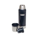 Stanley Classic, Vakuum-Flasche, 0.7 Liter, 18/8 Edelstahl, navy blau, Vakuum-Isolation, Edelstahl Trinkbecher