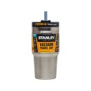 Stanley Vacuum Quencher, 591 ml, 18/8 Edelstahl,, Kunststoffverschluss, wiederverwendbarer Strohhalm