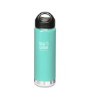 592ml/20oz Kanteen®Wide Vacuum-isolierte Thermosflasche (Stainless Loop Cap)-Farbe: Glacial Glass, türkis