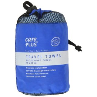 CarePlus® Travel Towel - Microfibre towel small, 40x80cm blue