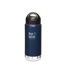 473ml/16oz Kanteen®Wide Vacuum-isolierte Thermosflasche (Stainless Loop Cap)-Farbe: Night Sky, blau