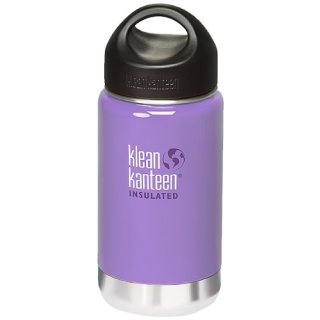 355ml/12oz Kanteen®Wide Vacuum-isolierte Thermosflasche (Stainless Loop Cap)-Farbe: Lavender Tea, lavendel