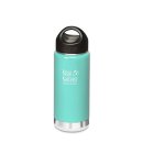 473ml/16oz Kanteen®Wide Vacuum-isolierte Thermosflasche (Stainless Loop Cap)-Farbe: Glacial Glass, türkis