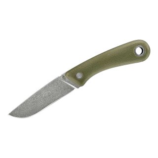Gerber Gürtelmesser SPINE, Klinge rostfreier 7Cr17MoV Stahl, gummierter Griff, glasfaserversärkte Scheide mit Clip