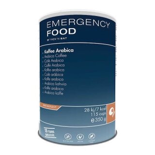 EMERGENCY FOOD Kaffee Arabica