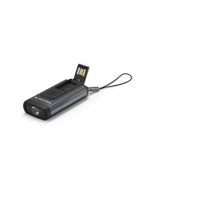 Ledlenser K6R safety grau mit Schrillalarm Black