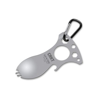 EatN Tool Silver Lightweight Spoon Fork Tool