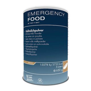 EMERGENCY FOOD Vollmilchpulver - Instant MHD 2037