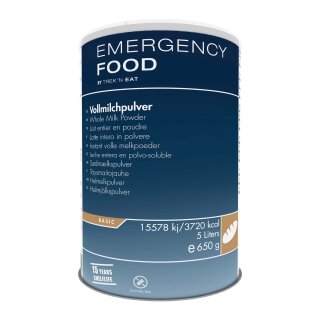 Trekn EAT Vollmilchpulver Langhaltbar Emergency Food