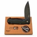 LionSteel T.R.E. Damascus Raindrop Carbon