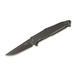 Ruike P108-SB Black stonewashed knife