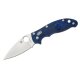 Spyderco Manix 2 Transluscent Handle Blue Plain