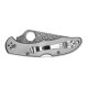 Spyderco Delica 4 Titanium Damascus