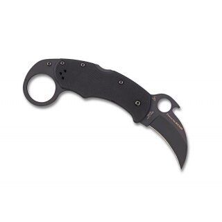 Spyderco Karahawk Black G10 Black Blade