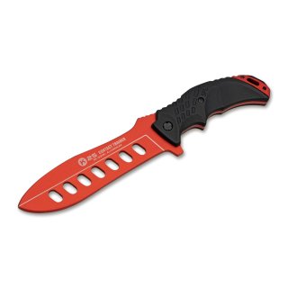 Fixed Blade Trainer Red Rot Trainingsmesser