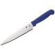 Spyderco Allzweckmesser 6" Serrated Blau