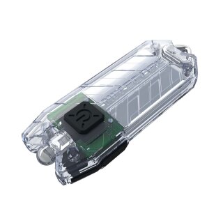 Nitecore Tube 2.0 Transparent V2 Schlüsselbundleuchte USB 55 Lumen