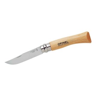 Opinel No 07, natur, Lederr.