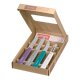 Opinel-Küchenmessser Set, 4-teilig Art Deo lila/grau/grün/weiß