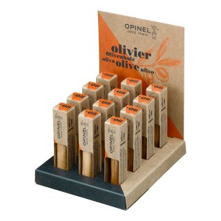 Opinel No 6/No 8 Olive Display