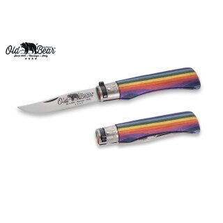 Old Bear Größe L Rainbow Taschenmesser Italy