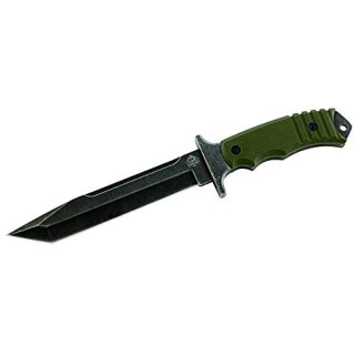 Puma Tec Erwachsene Gürtelmesser, AISI 420 Stahl, Tanto Klinge, G10 Griffschalen, Kydex-Scheide, Mehrfarbig, One Size