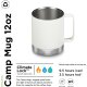 Kanteen®Camp Mug-WH Weiß Edelstahltasse
