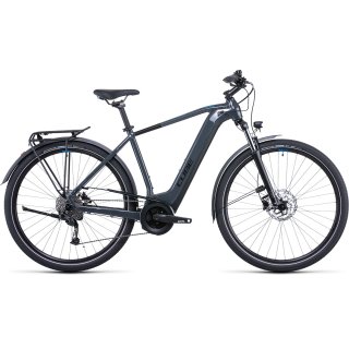 CUBE TOURING HYBRID ONE 500 - E-Bike - 2021 - grey/black Rahmengröße: M - 54 cm