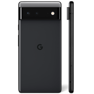 Google Pixel 6 - stormy black 128GB - B -Ware