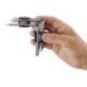 Columbia River Knife & Tool Unisex – Adults Twist & Fix Torx-Hex Tool, Silver, standard size
