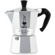 Bialetti - Moka Express: Ikonische Espressomaschine für die Herdplatte, macht echten Italienischen Kaffee, Moka-Kanne 3 Tassen (130 ml), Aluminium, Silber