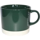 Starbucks Mug Green Dipped Collectors Mug Sammler Tasse...
