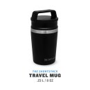 Stanley Shortstack Travel Mug 0.23 black schwarz