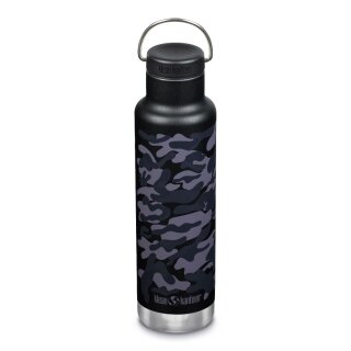 Edelstahl Isolierflasche Classic 592ml Loop Cap Black Camo