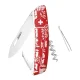 SWIZA 6901309 Unisex – Erwachsene Messer, rot, Motiv Heimat