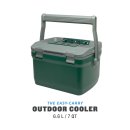 Stanley Adventure Outdoor Cooler 6,6 Liter / 7QT  Camping Kühlbox - Doppelwandige Schaumisolierung - BPA-frei -Deckel fungiert auch als Sitz - Robuste Kühlbox ohne Strom - Auslaufsicher