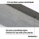 Morakniv Garberg Full Tang Messer mit fester Klinge aus Karbonstahl, 10,9 cm, Polyscheide, Schwarz