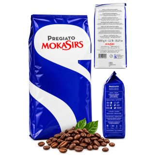 MokaSirs Caffé Torrefatto in Grani - Pregiato - Geröstete Kaffeebohnen