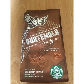STARBUCKS Guatemala Antigua 100% Arabica Kaffee Bohnen Medium (Harmonisch, sanft und intensiv), 1er Pack (1 x 250g Kaffeebohnen)