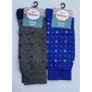 Rohner Socken Vintage Edition 2 Paare Blau und Grau EU43-46