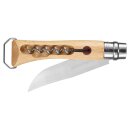 Opinel Taschenmesser No. 10  mit Korkenzieher und Kapselheber
