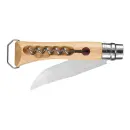 Opinel Taschenmesser No. 10  mit Korkenzieher und Kapselheber