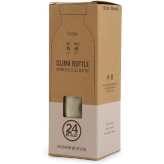 24Bottles Trinkflasche Urban Bottle Print aus Edelstahl 500 ML, Farbe:Sunrise Jade