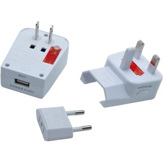 Adaptador Universal con USB millas