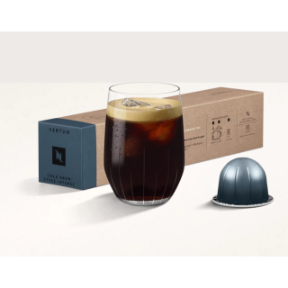 Nespresso Coffee Made For Ice  Vertuo Cold Brew Style  Intense 50 Kapseln