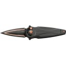 Fox Knives Saturn FX-551TICOP Carbon Steel/Copper and Black Titanium Pocket Knife