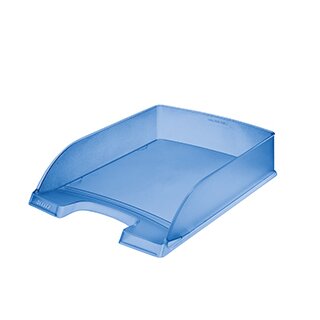 Leitz Briefkorb Standard Plus, A4, Polystyrol, blau frost
