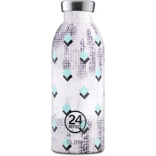 Isolierte Trinkflasche Clima Bottle Print aus Edelstahl 500 ML, Farbe:Blocks